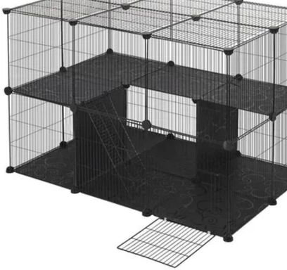 Cage gros rongeurs (lapin, furet, cochon d'inde)